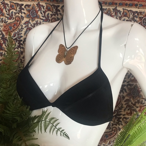 Sterling Silver Resin encased Butterfly Wings Pendant with Leather Cord. - Picture 9 of 15